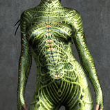 Green Insect Zombie Costume