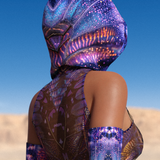 Midnight Desire Rave Hood