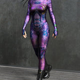 Purple Sea Demon Costume