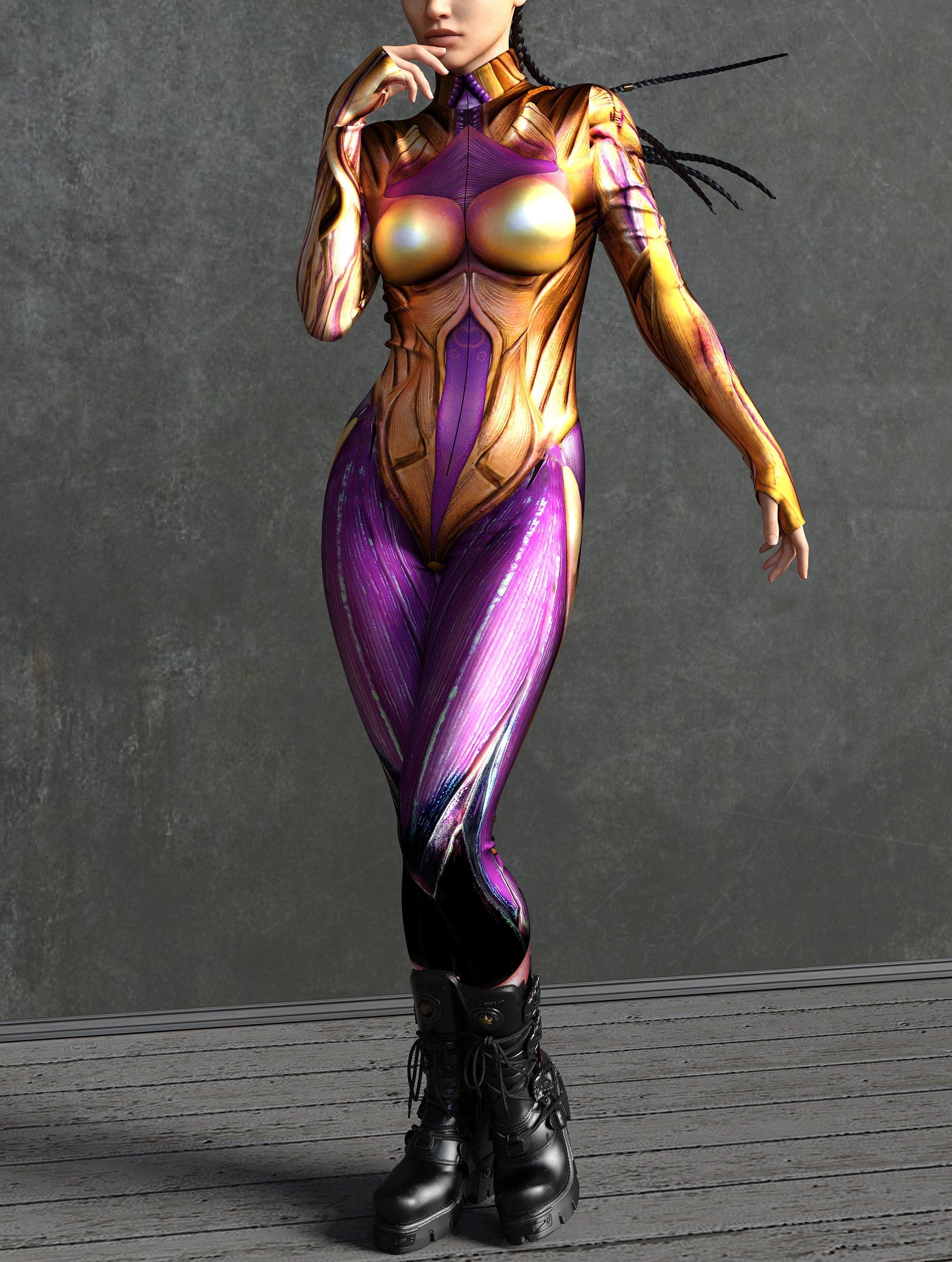 Praying Mantis Costume 2