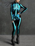 Blue Candy Skeleton Costume