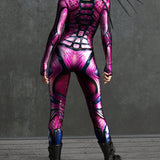 Magenta Moth Lady Costume