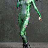 Gorgon Skin Green Costume