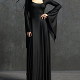 Just Black Witcher Long Dress