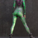 Gorgon Skin Green Costume