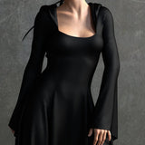 Just Black Witcher Long Dress