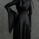 Just Black Witcher Long Dress