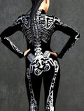 Tribal Paint Skeleton Costume