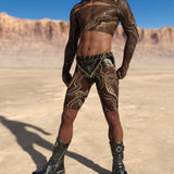 Extasis Mesh Male Cutout Top