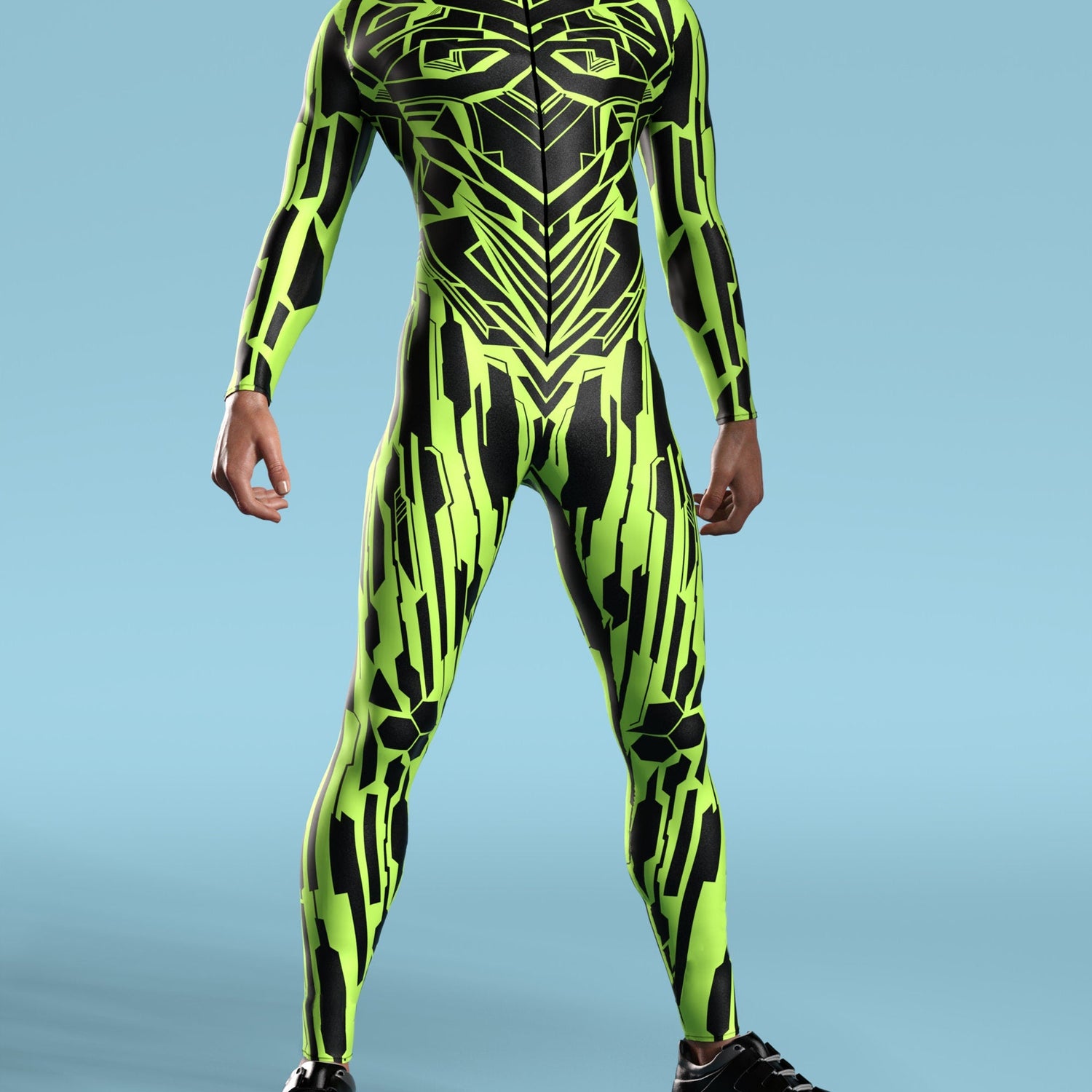 Fury Node Male Costume UV Reactive
