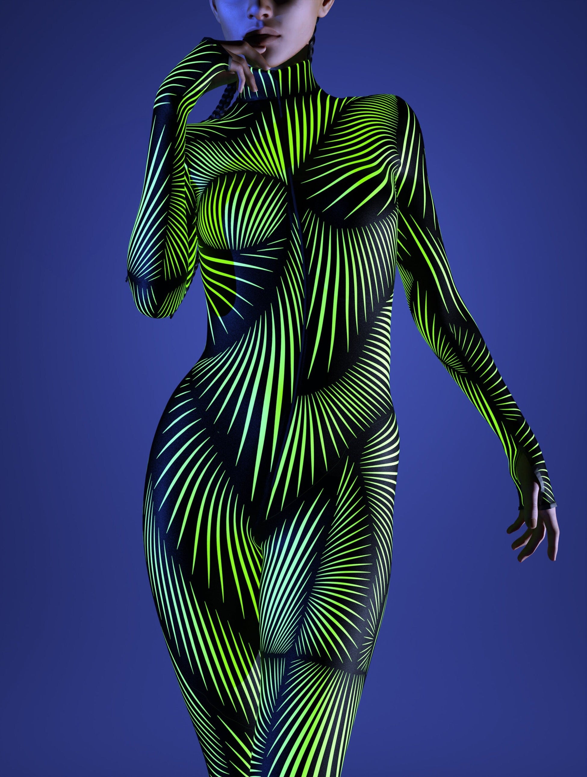 Light Diversions Green Costume 1