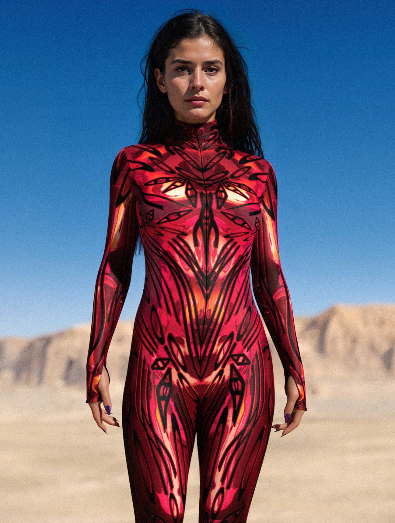 Corrupted Crimson Costume 1