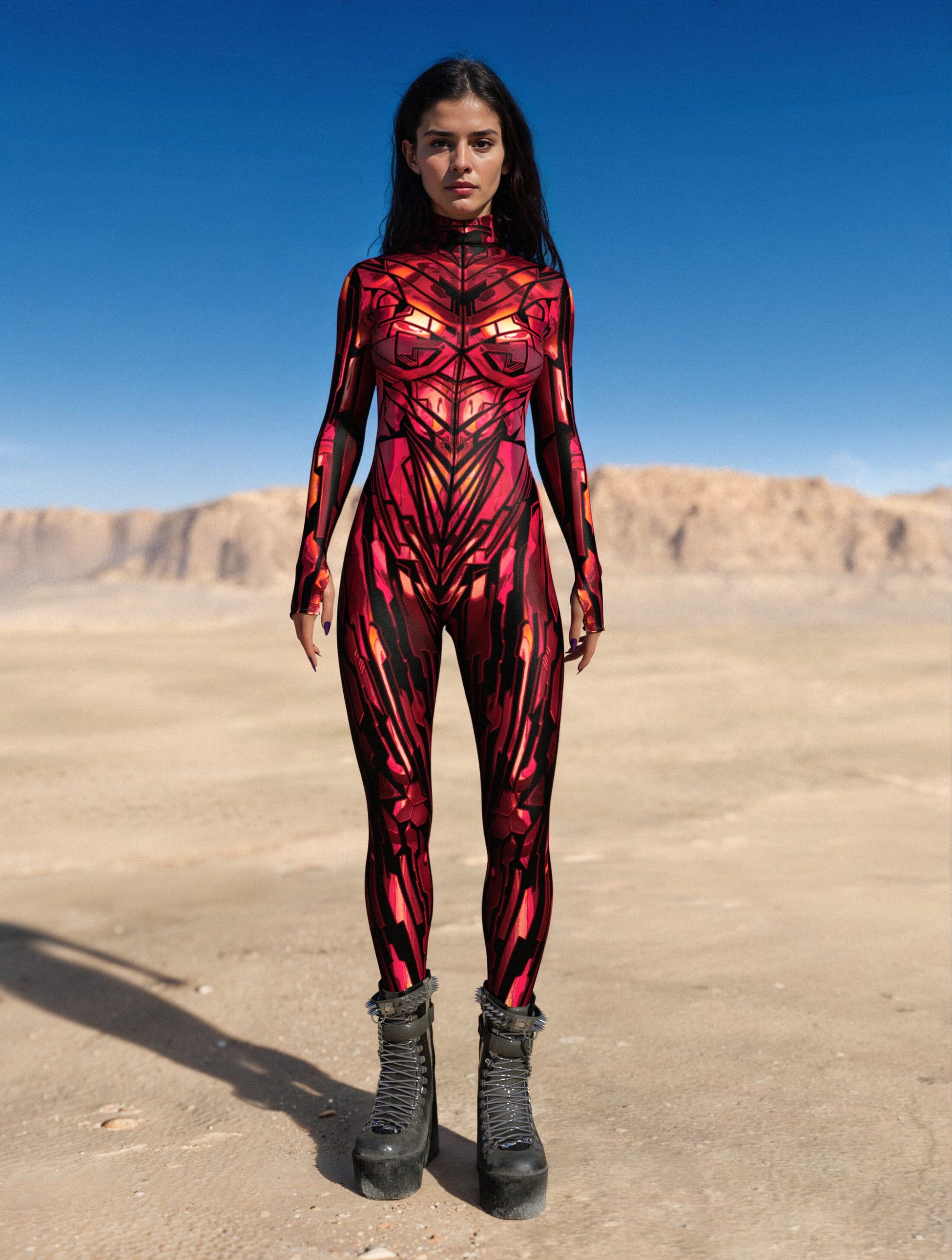 Fury Node Crimson Costume 2