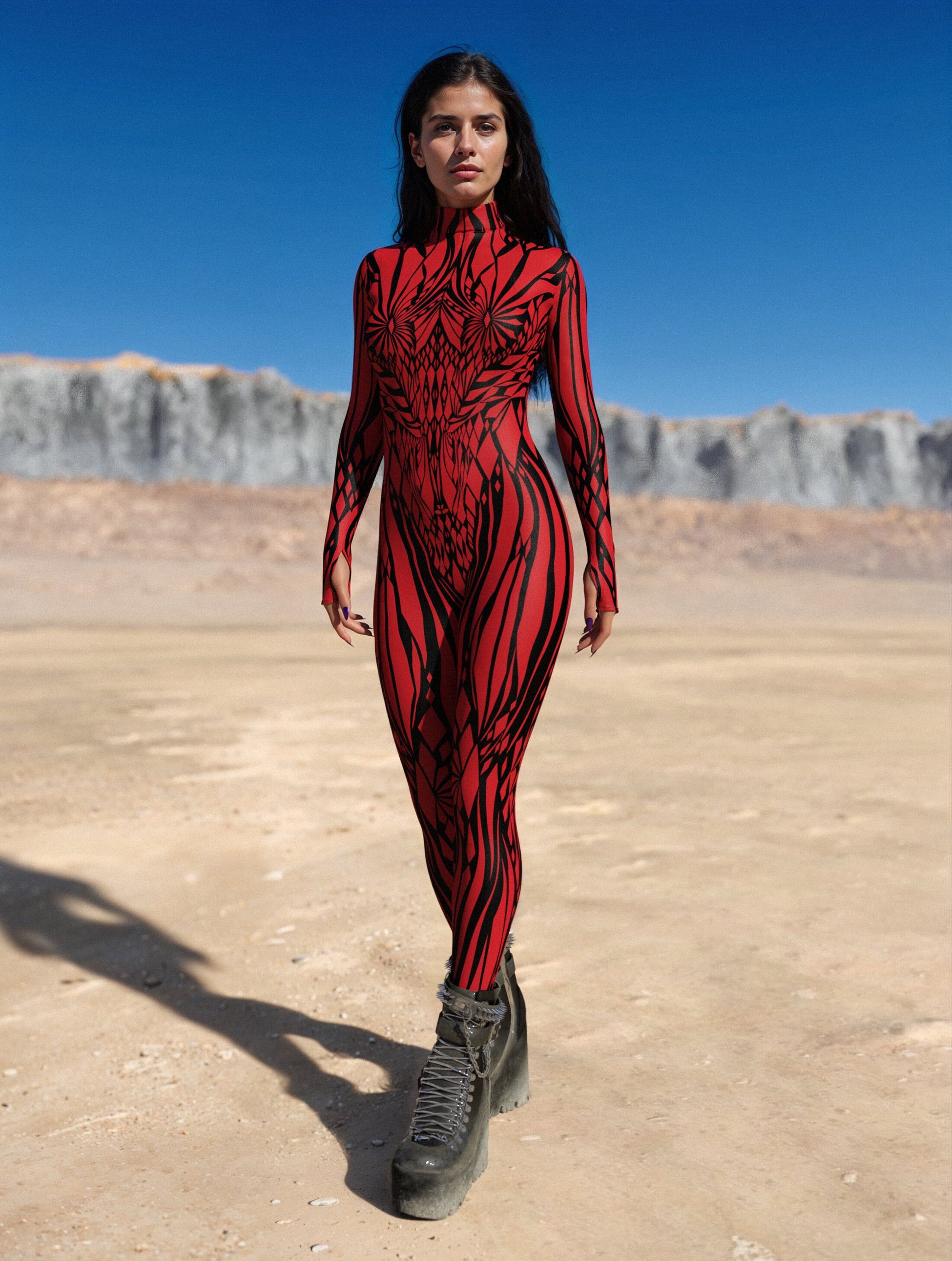 Ziona Red Costume 2