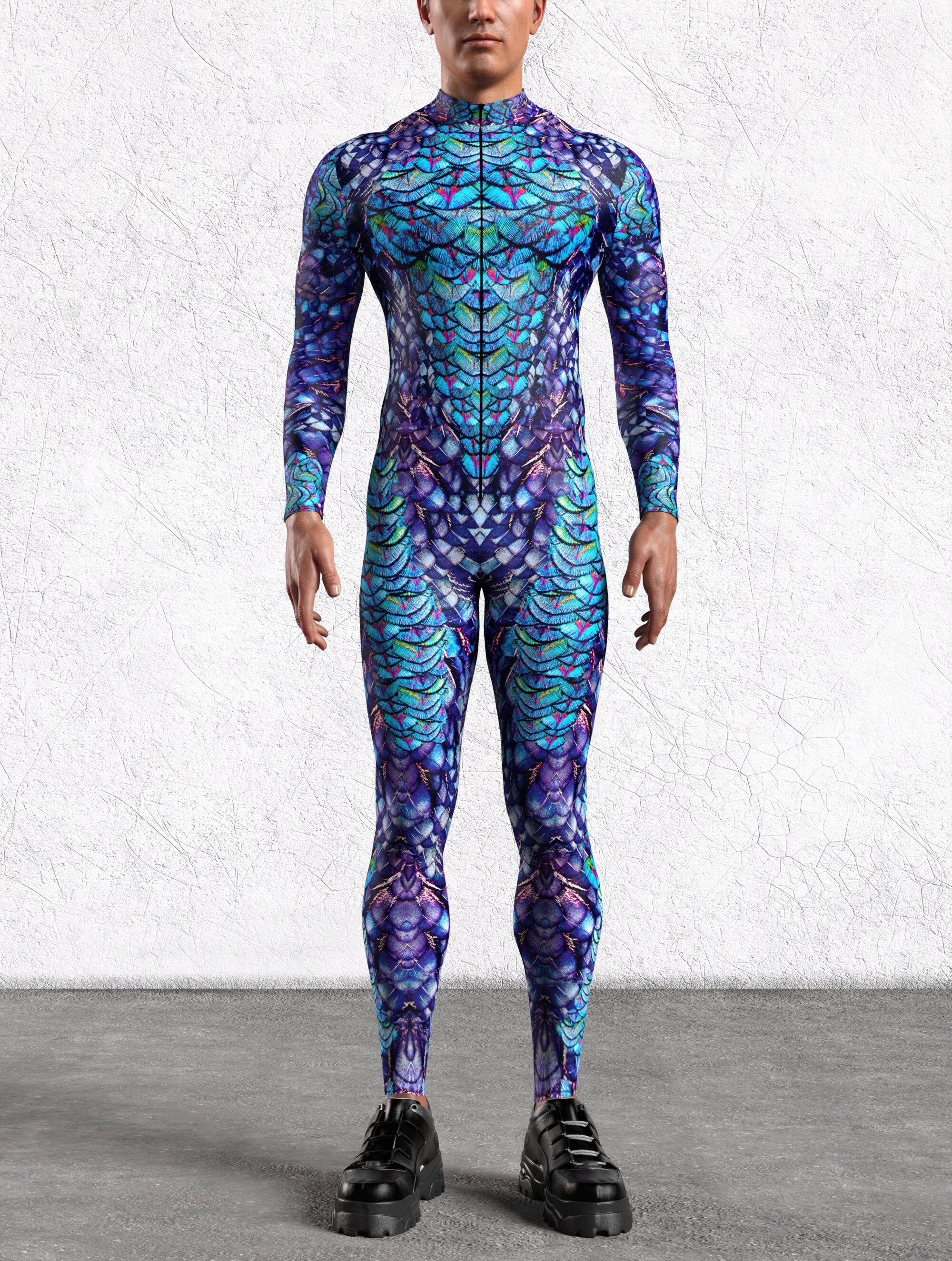 Peekok vol. 2 Male Wings Set Mesh, Lycra