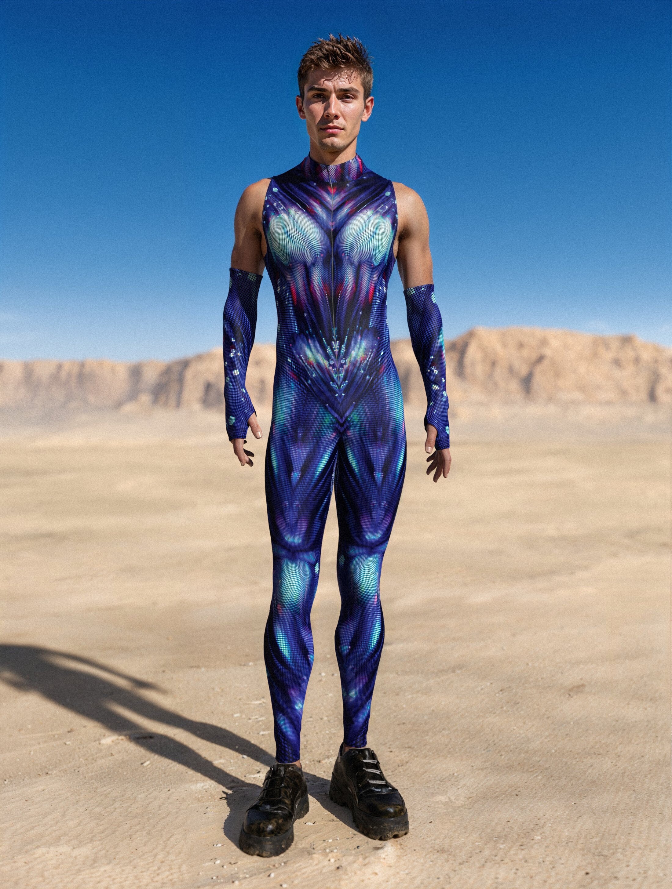 Lightspeed Male Sleeveless Costume – Candy Catz