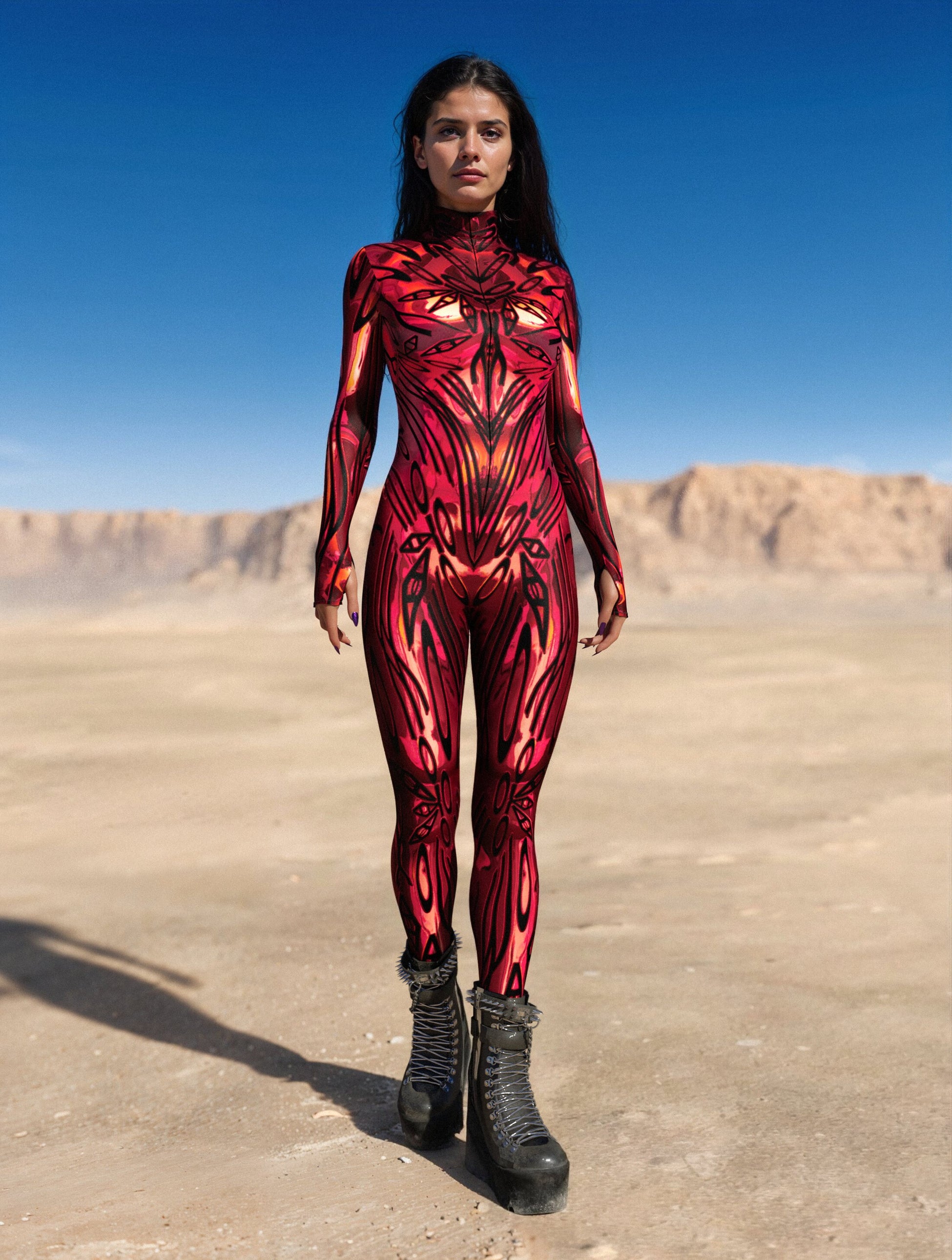 Corrupted Crimson Costume 2