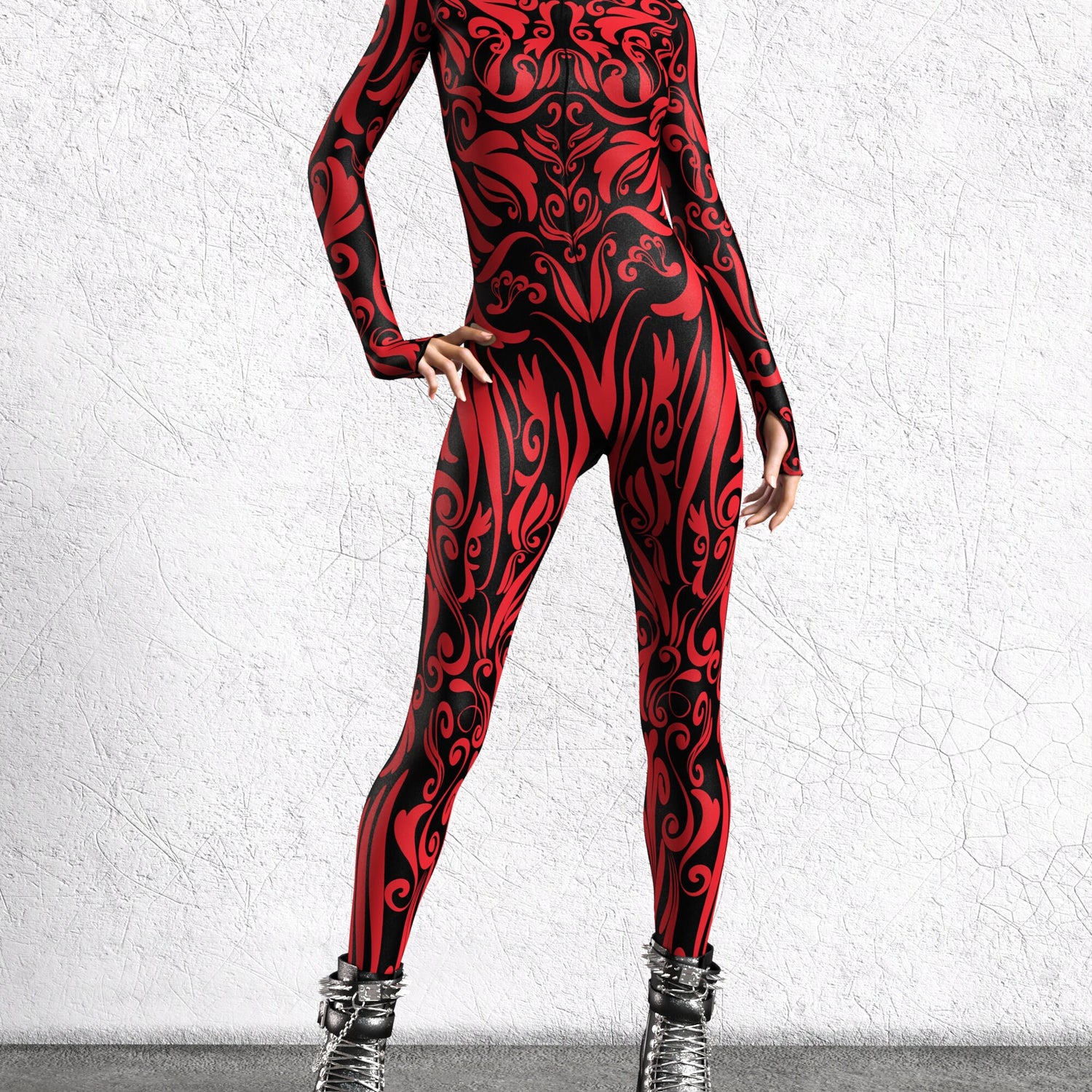 Eos Red Costume Lycra