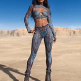 Desert Spirit Mesh Leggings