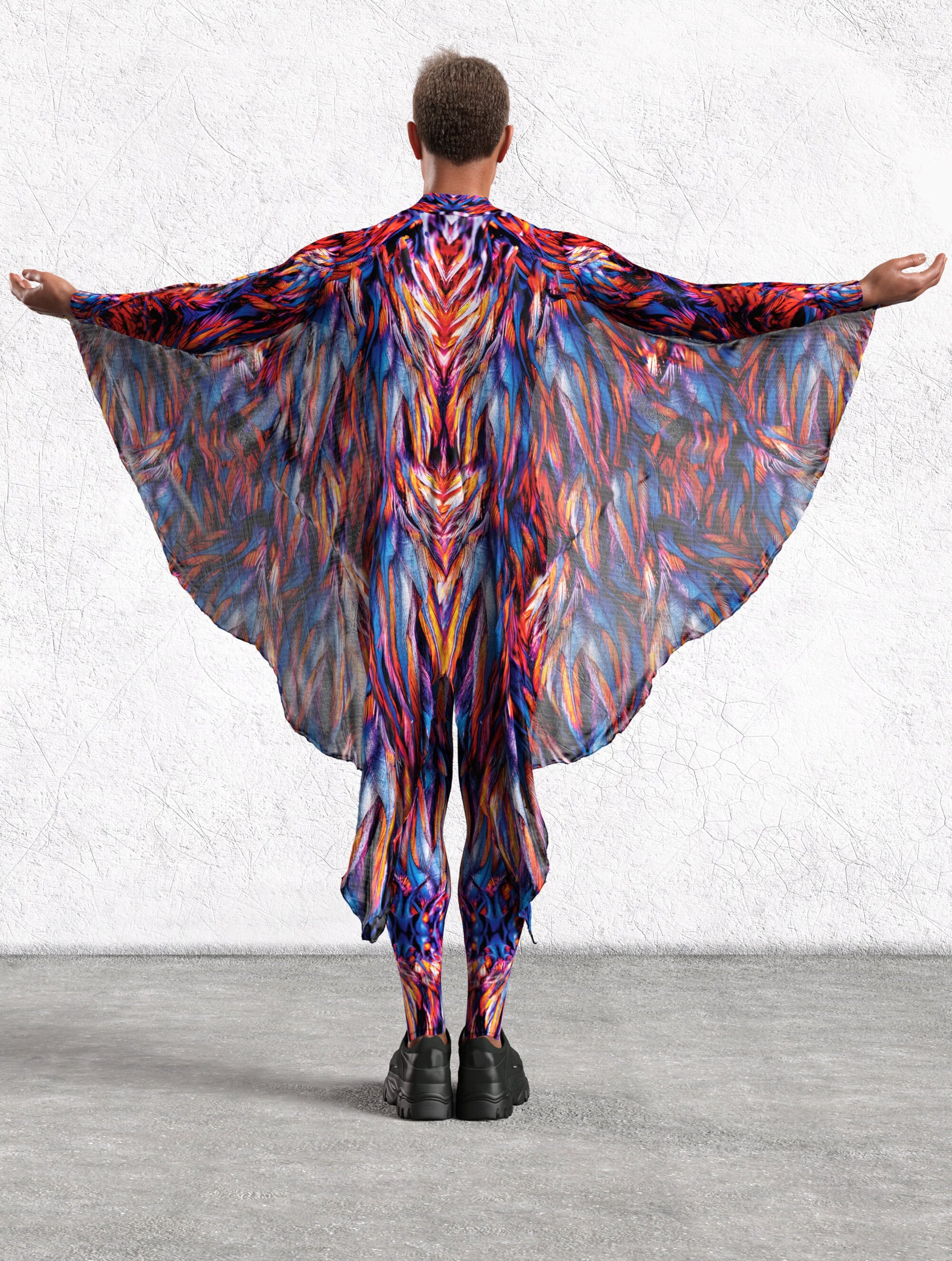 Le Coq Male Mesh Wings 1