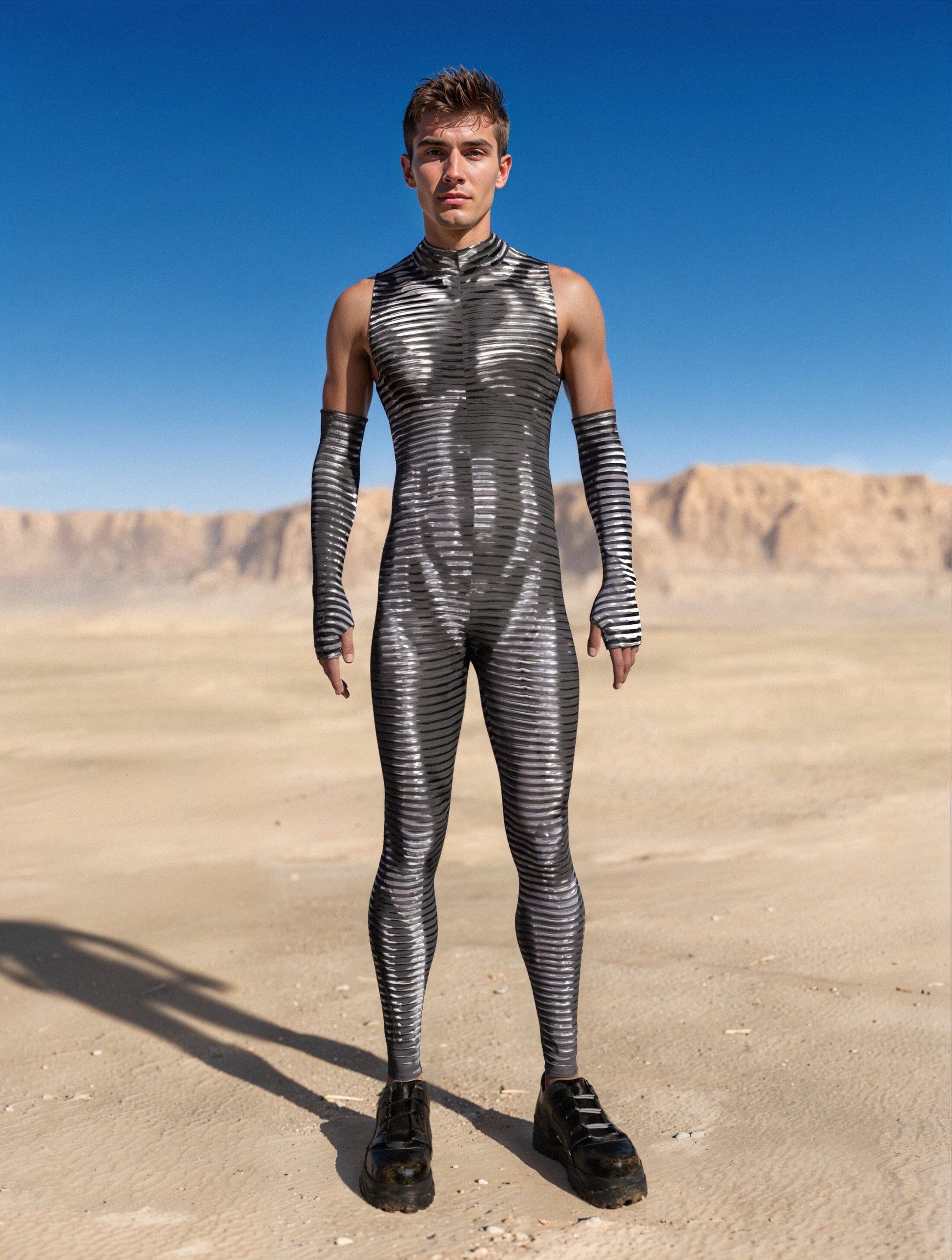 Silver Lining Male Sleeveless Costume 2