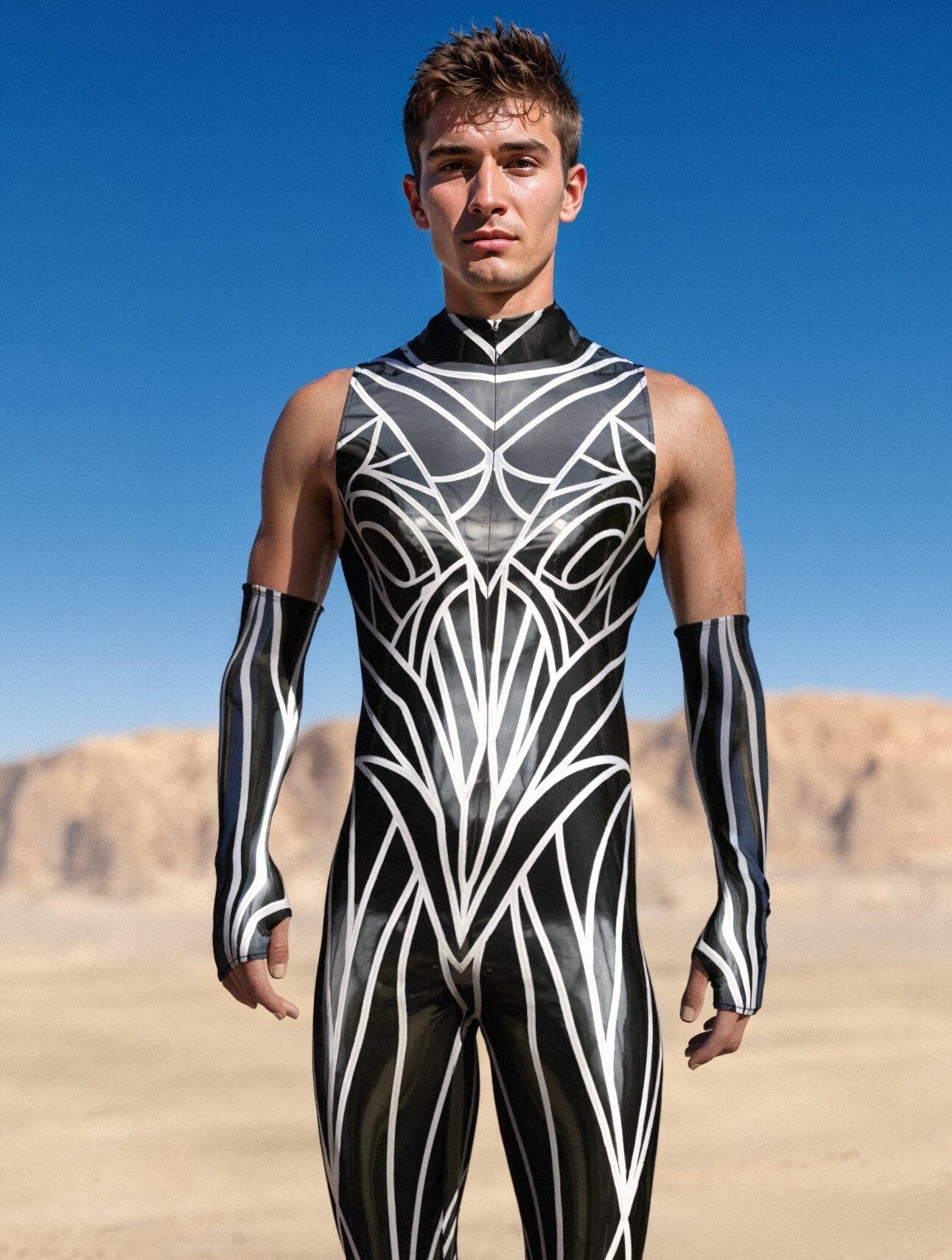 Solidus Male Sleeveless Costume 1