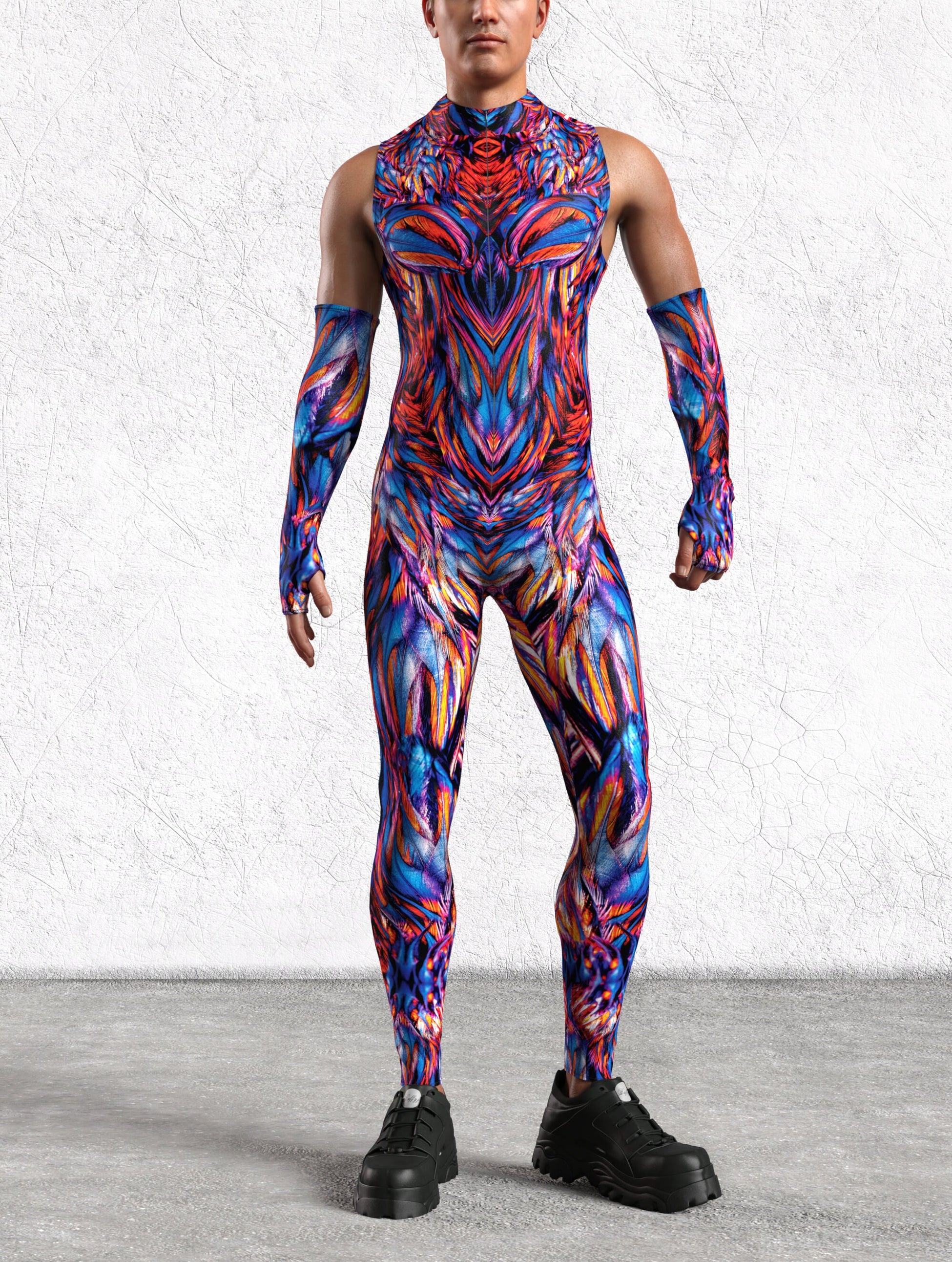 Le Coq Male Sleeveless Costume 2