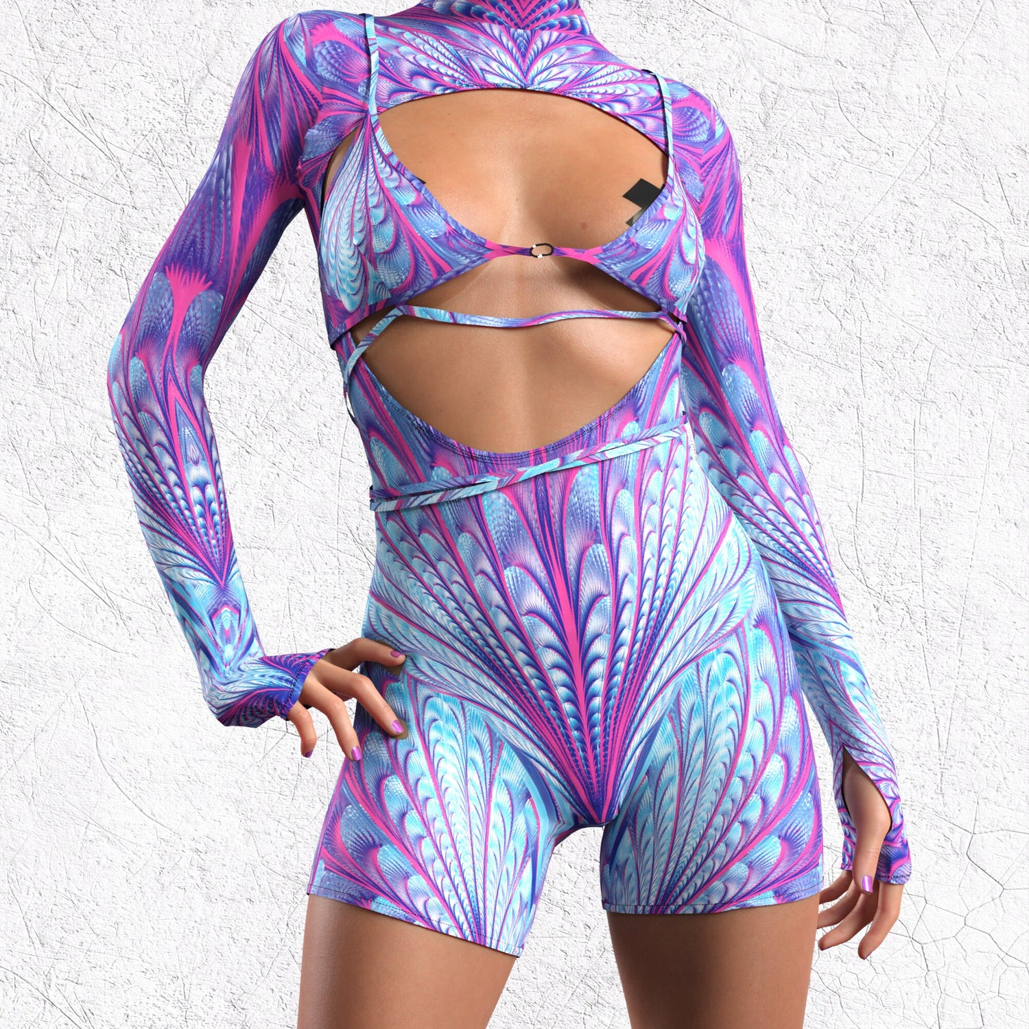 Desert Glow Open Heart Romper 6