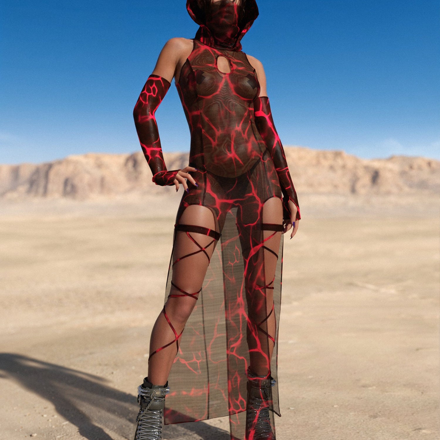 Dust Devil Leg Wraps Lycra