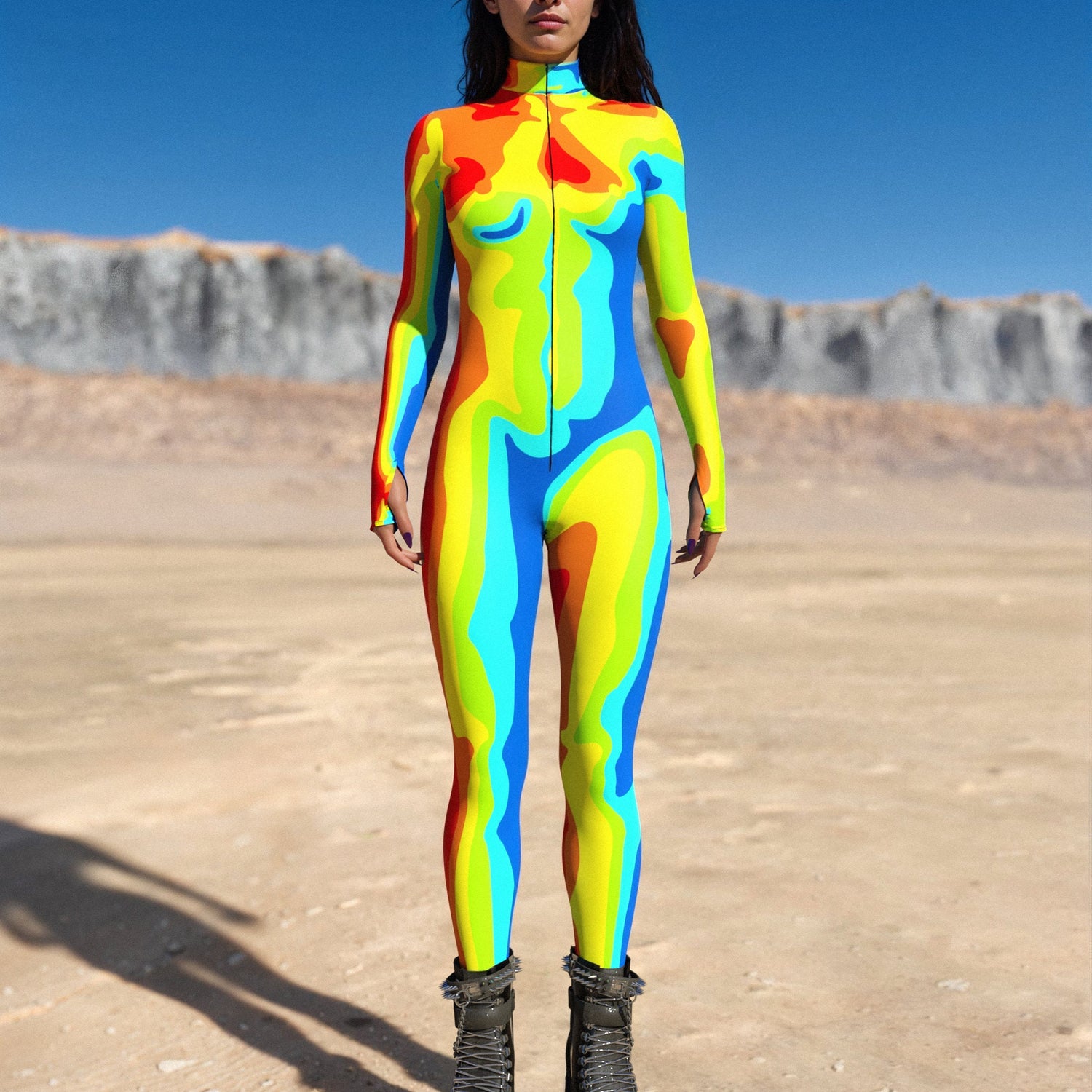 Vision Of Heat Costume Yellow