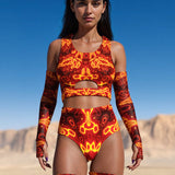 Blazing Fury Hooded Belt Set