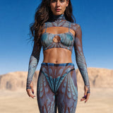 Desert Spirit Mesh Leggings