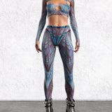 Desert Spirit Mesh Leggings