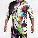 Rainbow Spill Male T-Shirt