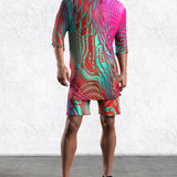 Vortex Male Rave Shorts