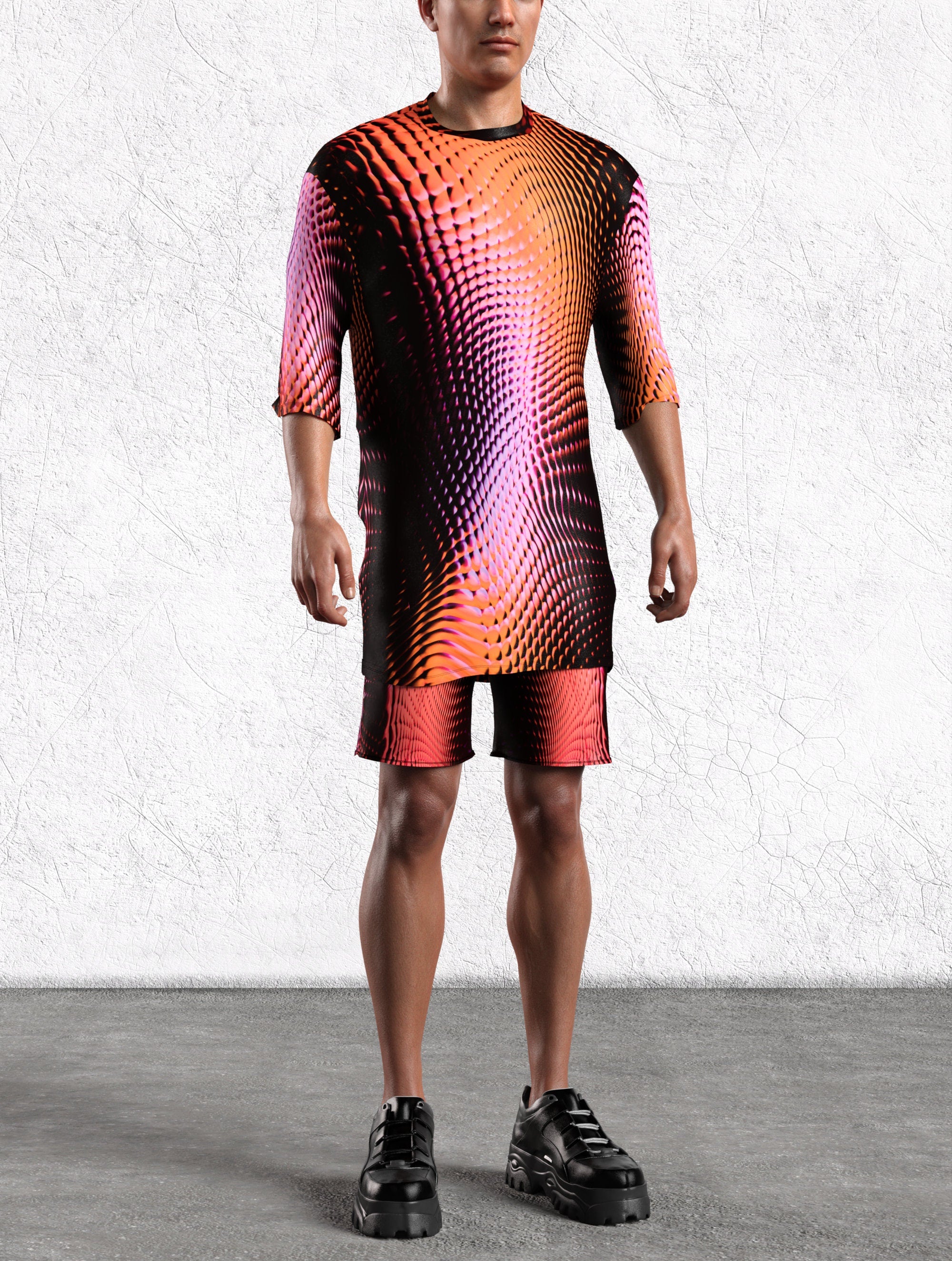 X Heat Male Rave Shorts Lycra