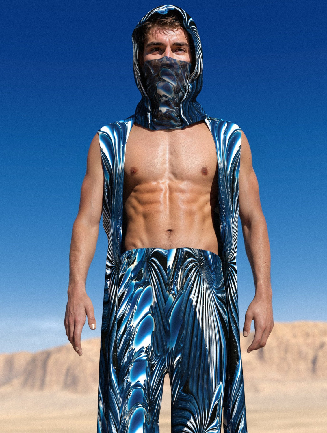Aquametal Male Rave Hood 2