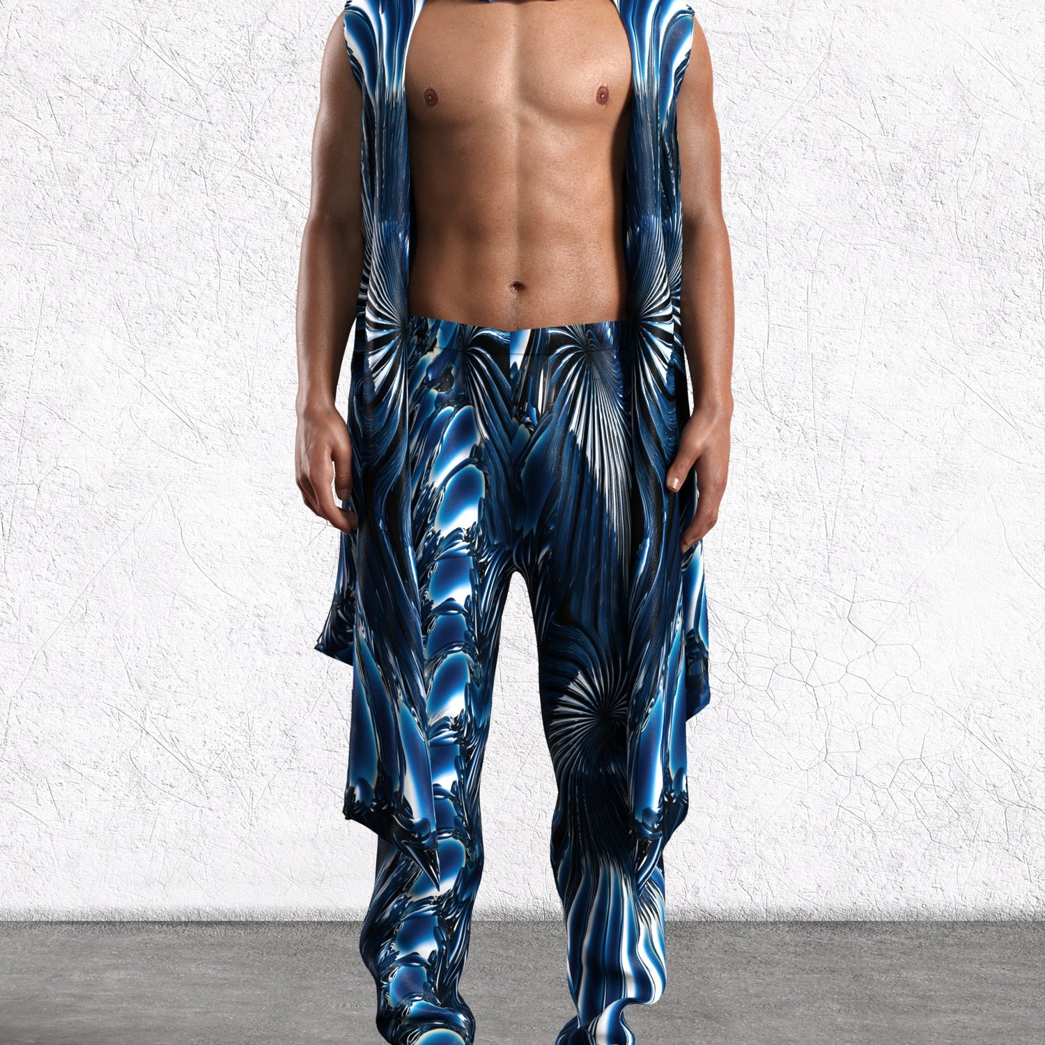 Aquametal Male Rave Hood Lycra