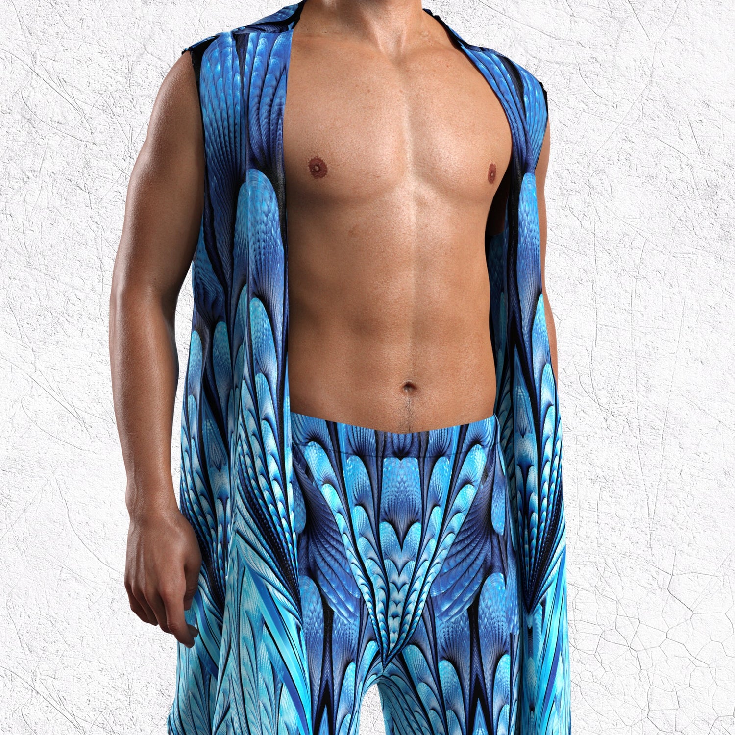 Desert Spirit Male Rave Hood 6