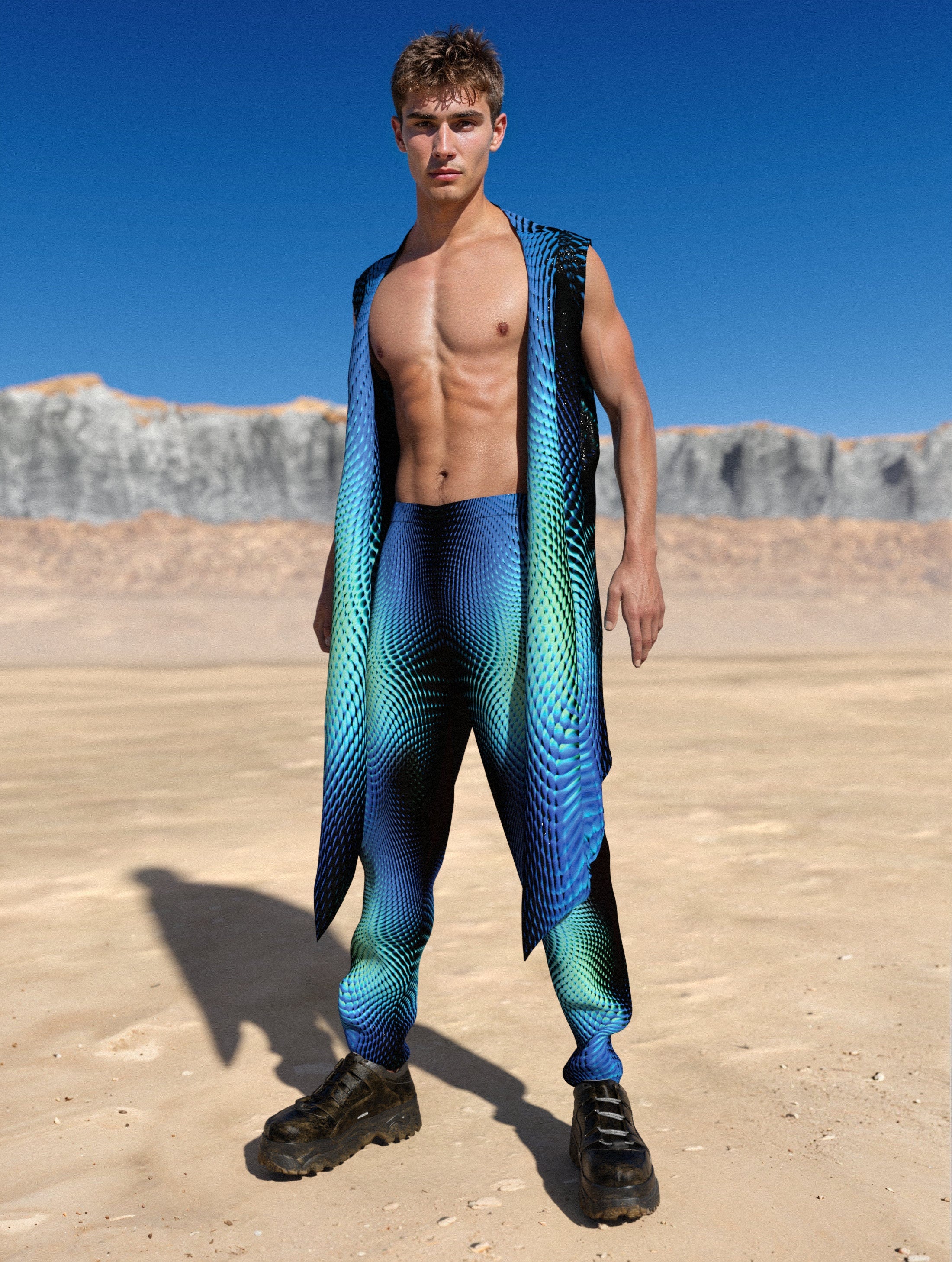 X Ice Male Vest Blue