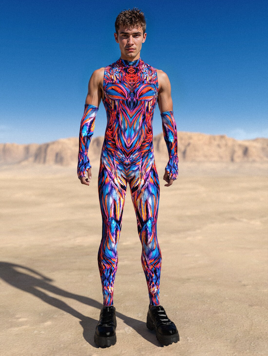 Le Coq Male Sleeveless Costume 1