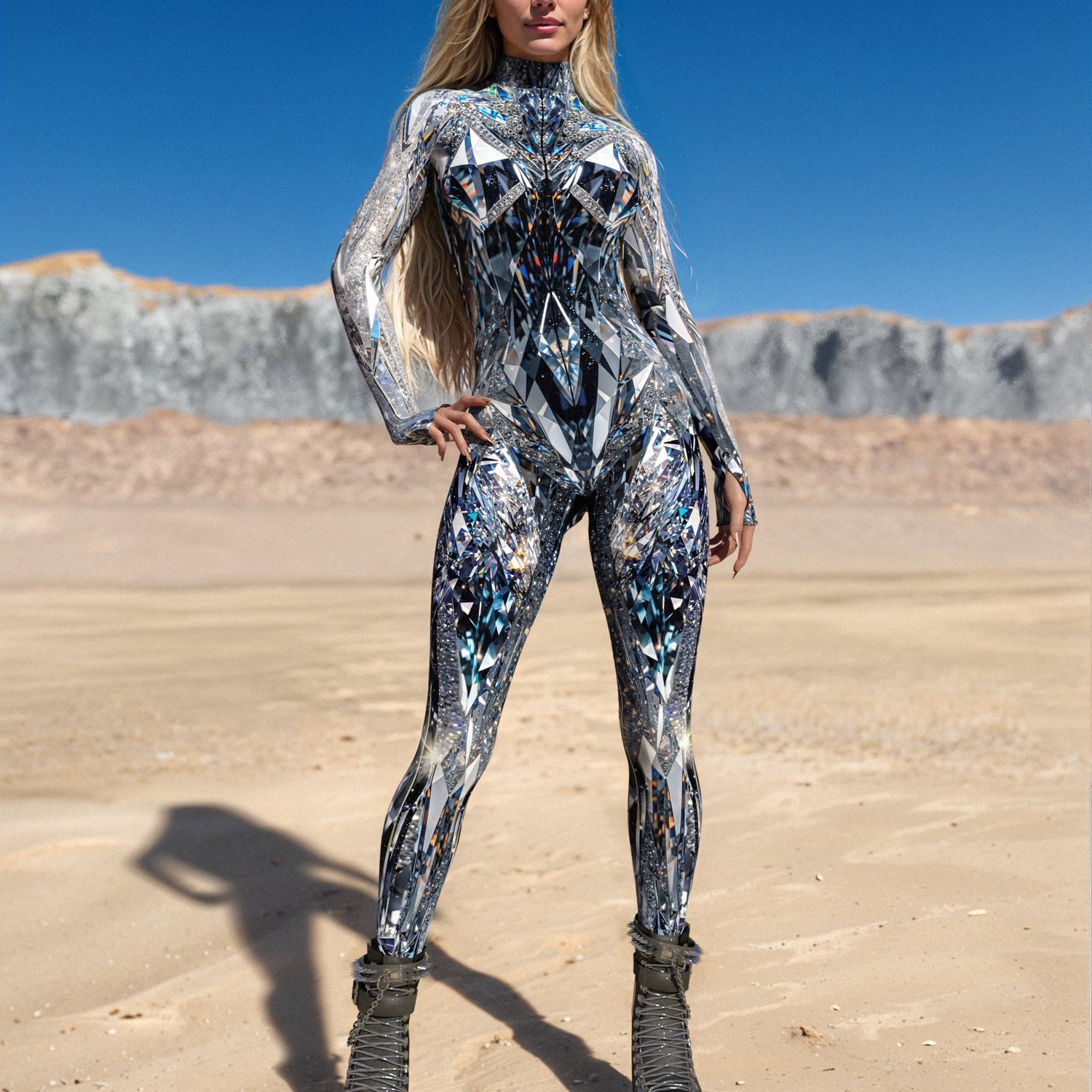 Under Pressure Costume Silver