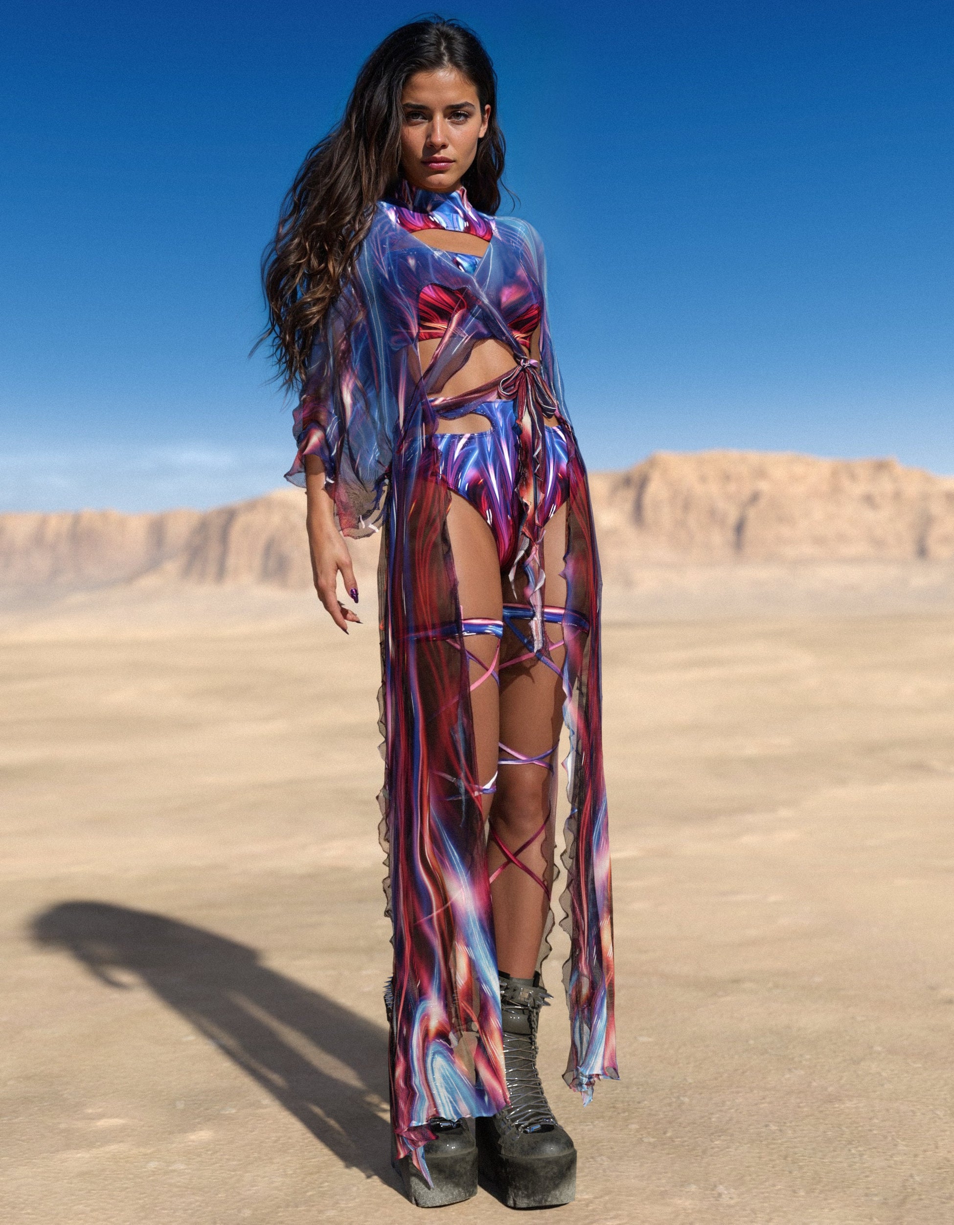 Metagalactic Rave Kimono Set 2