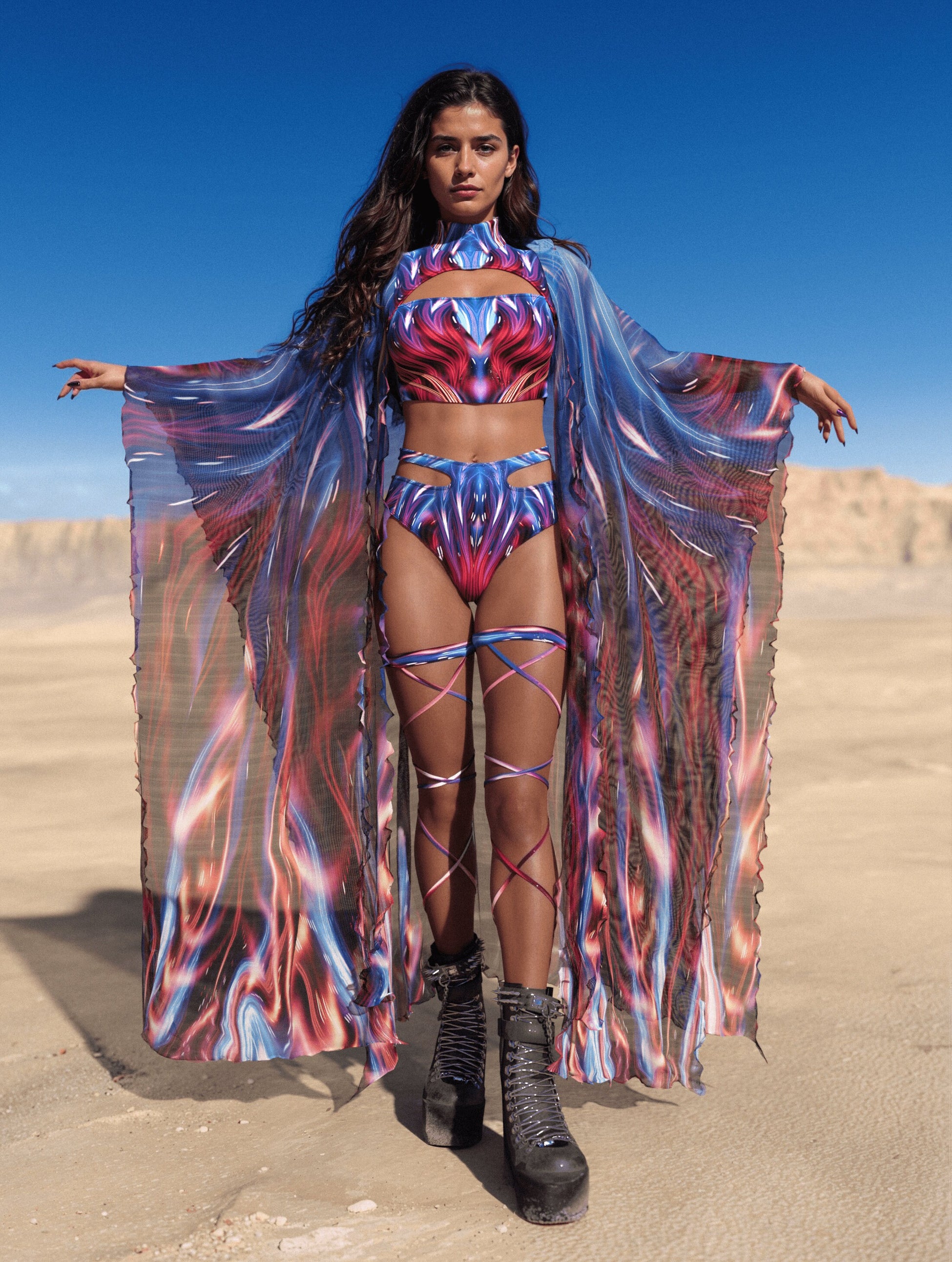 Metagalactic Rave Kimono 1
