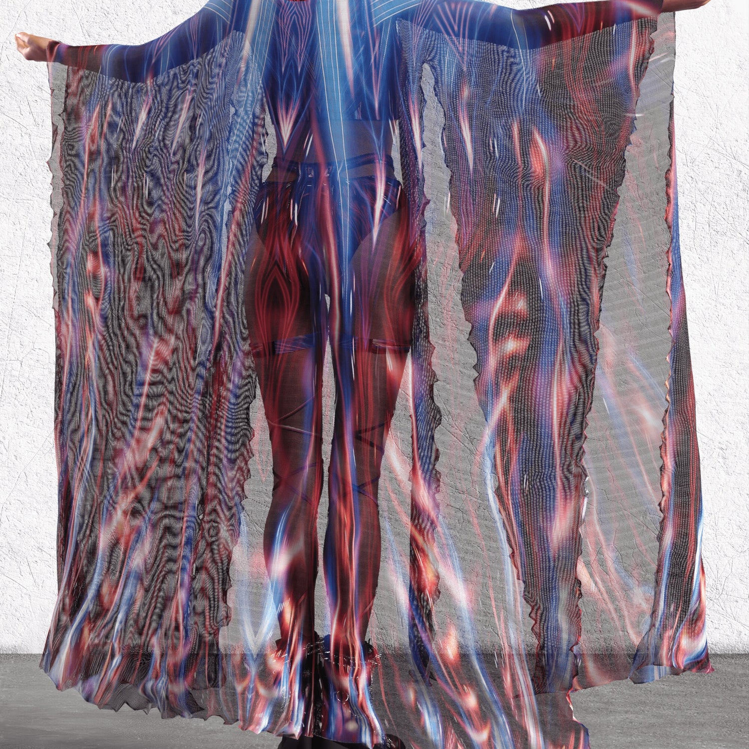 Metagalactic Cutout Rave Top Lycra