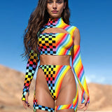 Checkered Past O-Ring Bikini Chaps