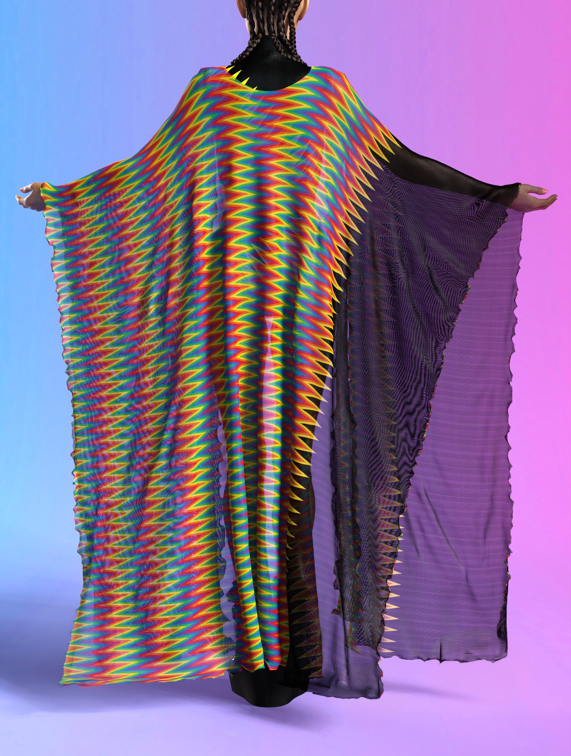 Prism Break Rave Kimono Lycra