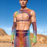 Natural Flow Mesh Male Harness Top