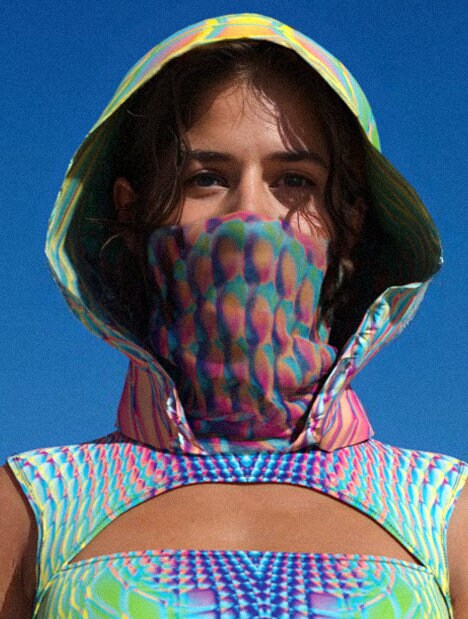 Rattleskin Rave Hood