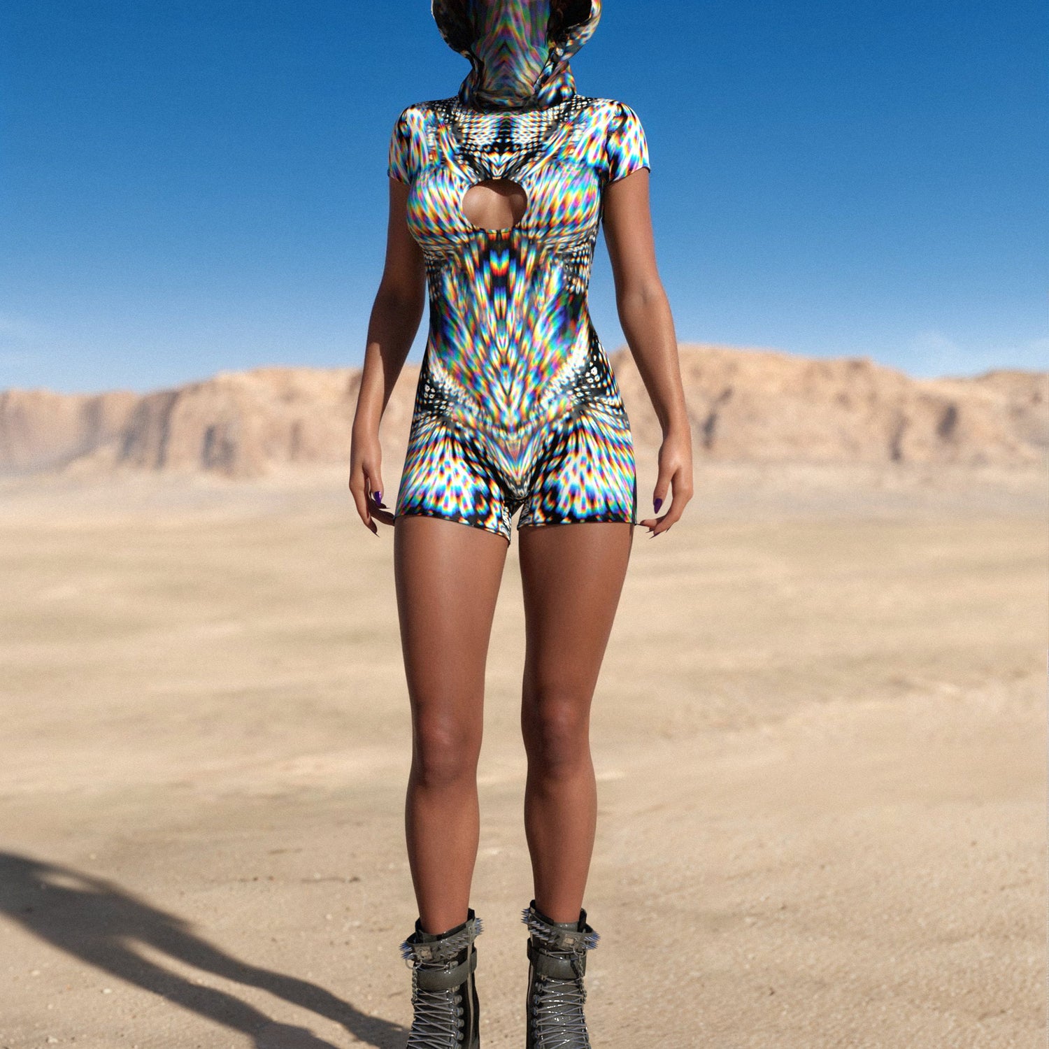 Undercurrent Rave Hood Lycra